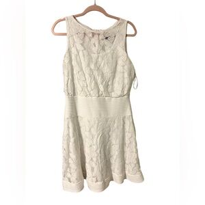 Gabby Skye Ivory Lace dress size 12